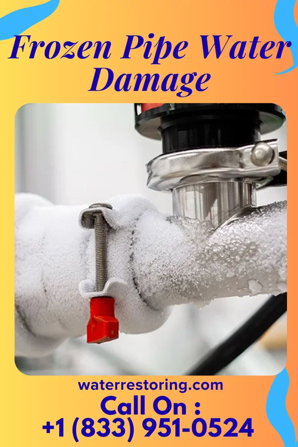 Frozen Pipe Water Damage in Valders, WI
